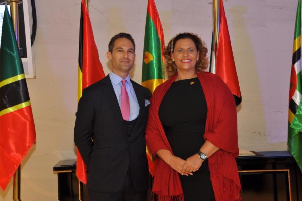CEO Jeremy Savory & Alexandra Otway Noel (Minister of Tourism of Grenada) - Grenada Citizenship by Investment - Savory & Partners - Dubai, UAE