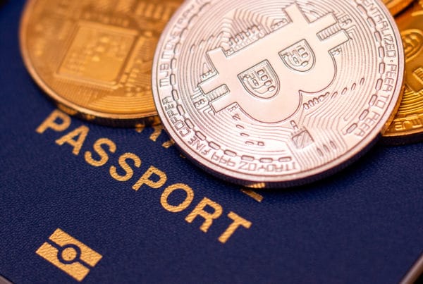 Second passport through bitcoin and cryptocurrency